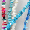 Gemstone Beads, Chips, 10-15mm, Mix colour, Hole:Approx 1mm, Sold by Group