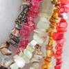 Gemstone Beads, Chips, 10-16mm, Mix colour & mix style, Hole:Approx 1mm, Sold by Group