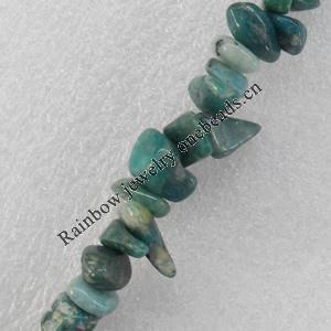 Gemstone Beads, Chips, 10-15mm, Hole:Approx 1mm, Sold per 15.7-inch Strand