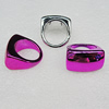 CCB Rings, Mix Color, Rectangle 24x15mm, Sold by Box