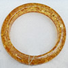 Imitate Amber Bracelet, width:15mm, Inner diameter:65mm, Sold by PC 