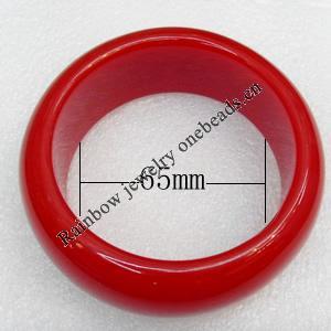 Imitate Amber Bracelet, width:30mm, Inner diameter:65mm, Sold by PC 