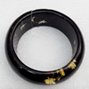 Imitate Amber Bracelet, width:29mm, Inner diameter:65mm, Sold by PC 
