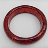 Imitate Amber Bracelet, width:22mm, Inner diameter:65mm, Sold by PC 