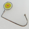 Zinc Alloy Purse Hanger, Lead-free, 37mm, Sold by PC 