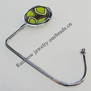 Zinc Alloy Purse Hanger, Lead-free, 37mm, Sold by PC 