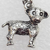 Zinc Alloy Charm/Pendants, Nickel-free & Lead-free, A Grade Animal 19x17mm, Sold by PC