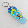 Key Chain, Acrylic Pendant, Pendant About: 77x32mm, Length Approx:102mm, Sold by PC 