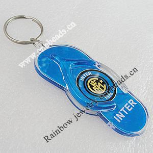 Key Chain, Acrylic Pendant, Pendant About: 77x32mm, Length Approx:102mm, Sold by PC 