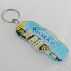 Key Chain, Acrylic Pendant, Pendant About: 77x32mm, Length Approx:102mm, Sold by PC 