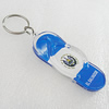 Key Chain, Acrylic Pendant, Pendant About: 77x32mm, Length Approx:102mm, Sold by PC 