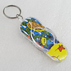 Key Chain, Acrylic Pendant, Pendant About: 77x32mm, Length Approx:102mm, Sold by PC 