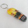 Key Chain, Acrylic Pendant, Pendant About: 77x32mm, Length Approx:102mm, Sold by PC 