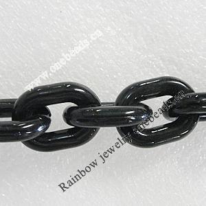 Acrylic Chains, Lead-free, Dyed Color, 24x18x5mm, Sold by Bag