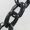 Acrylic Chains, Lead-free, Dyed Color, 30x28x9mm, Sold by Bag