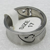 Stainless Steel Rings, 20x8mm, Sold by PC 