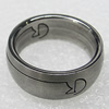 Stainless Steel Rings, 23x8mm, Sold by PC 