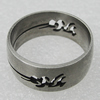 Stainless Steel Rings, 21x8mm, Sold by PC 