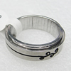 Stainless Steel Rings, 26x8mm, Sold by PC 