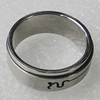 Stainless Steel Rings, 23x8mm, Sold by PC 