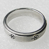 Stainless Steel Rings, 23x6mm, Sold by PC 