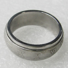 Stainless Steel Rings, 22x7mm, Sold by PC 