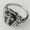 Stainless Steel Rings, 19x16mm, Sold by PC 