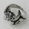 Stainless Steel Rings, 25x27mm, Sold by PC 