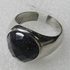 Stainless Steel Rings, 17x19mm, Sold by PC 