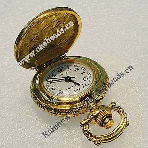 Pocket Watch, Watch:about 30mm, Sold by PC