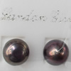Freshwater Pearl Earrings, 8mm, Sold by Pair
