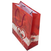 Gift Shopping Bag, Matte PPC, Size: about 31cm wide, 39cm high, 9cm bottom wide, Sold by Box