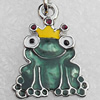 Zinc Alloy Enamel Pendant, Nickel-free & Lead-free, A Grade Animal 21x17mm, Sold by PC  