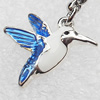 Zinc Alloy Enamel Pendant, Nickel-free & Lead-free, Animal 18x19mm, Sold by PC