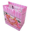 Gift Shopping Bag, Matte PPC, Size: about 31cm wide, 39cm high, 9cm bottom wide, Sold by Box