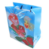 Gift Shopping Bag, Matte PPC, Size: about 26cm wide, 33cm high, 8cm bottom wide, Sold by Box