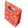 Gift Shopping Bag, Material:Paper, Size: about 19cm wide, 27cm high, 9cm bottom wide, Sold by Box