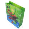 Gift Shopping Bag, Christmas Matte PPC, Size: about 18cm wide, 22cm high, 8cm bottom wide, Sold by Box