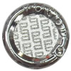 Metal Alloy Button, Costume Accessories，20mm in diameter，Flat Round, Sold by Bag