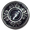 Metal Alloy Button, Costume Accessories，20mm in diameter，Flat Round, Sold by Bag