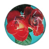 Fridge Magnet, Glass Crystal with Magnet, 50x14mm, Sold by PC