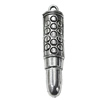 Pendant Zinc Alloy Jewelry Findings Lead-free, 67x15mm Hole:4mm, Sold by Bag