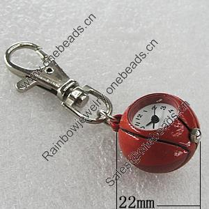 Metal Alloy Fashionable Waist Watch, Watch:about 22mm, Sold by PC