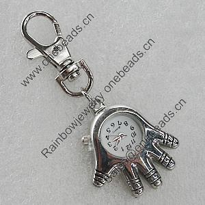 Metal Alloy Fashionable Waist Watch, Watch:about 39x34mm, Sold by PC