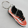 PU Leather Key Chain, Shoes 75x31mm, Sold by PC