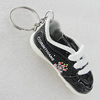 PU Leather Key Chain, Shoes 75x31mm, Sold by PC