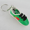 PU Leather Key Chain, Shoes 75x31mm, Sold by PC