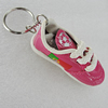 PU Leather Key Chain, Shoes 75x31mm, Sold by PC