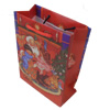 Gift Shopping Bag, Matte PPC, Size: about 31cm wide, 39cm high, 9cm bottom wide, Sold by Box