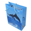 Gift Shopping Bag, Matte PPC, Size: about 31cm wide, 39cm high, 9cm bottom wide, Sold by Box